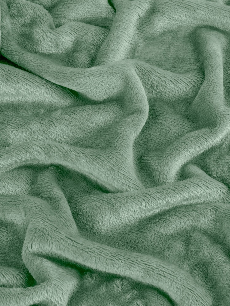 Furn Sage Harrow Fleece Throw - Image 3 of 3 Furn Sage Harrow Fleece Throw - Image 3 of 3