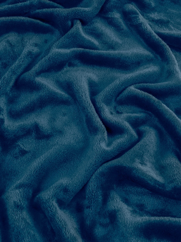 Furn Midnight Harrow Fleece Throw - Image 3 of 3 Furn Midnight Harrow Fleece Throw - Image 3 of 3