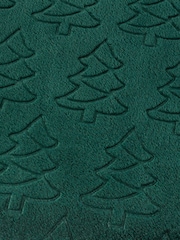 Furn Emerald Festive Trees Fleece Throw - Image 4 of 4