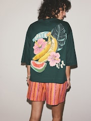 Charcoal Grey Cotton Short Pyjamas Set - Image 1 of 10