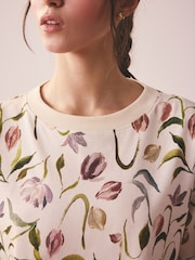 Cream Tulip Cotton Short Pyjamas Set - Image 5 of 9