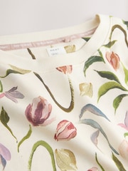 Cream Tulip Cotton Short Pyjamas Set - Image 8 of 9