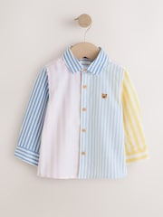 Rosa/Blå Character - Långärmad Oxford (3månader-7år) - Bild 5 av 8