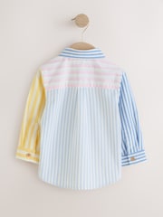 Rosa/Blå Character - Långärmad Oxford (3månader-7år) - Bild 6 av 8