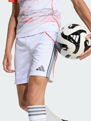 adidas White FC Bayern 25/26 Away Shorts - Image 3 of 4