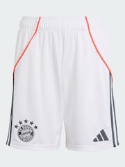 adidas White FC Bayern 25/26 Away Shorts - Image 4 of 4