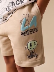 Stone Short Sleeve T-Shirt and Shorts Set (3-16yrs) - Image 6 of 11