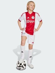 adidas White Ajax Amsterdam 25/26 Home Shorts - Image 1 of 5