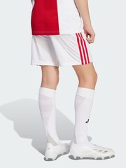 adidas White Ajax Amsterdam 25/26 Home Shorts - Image 2 of 5