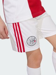 adidas White Ajax Amsterdam 25/26 Home Shorts - Image 4 of 5