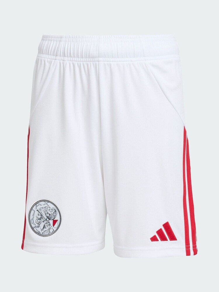 adidas White Ajax Amsterdam 25/26 Home Shorts - Image 5 of 5