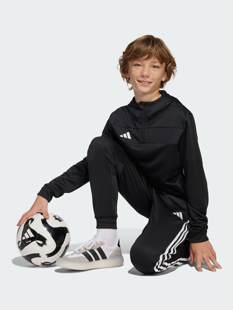 adidas Black Tiro 25 Essentials Sweat Hoodie - Image 1 of 4