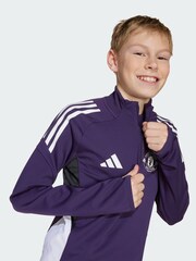 adidas Purple Manchester United Tiro 25 Competition Training Top - Image 3 of 5