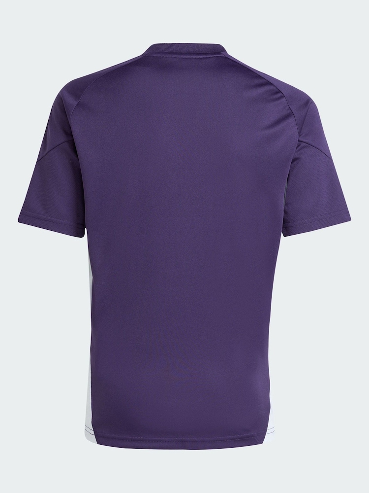adidas Purple Manchester United Tiro 25 Competition Training Jersey - Image 5 of 5