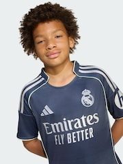 adidas Blue Real Madrid 25/26 Away Jersey - Image 3 of 5