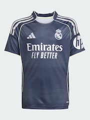 adidas Blue Real Madrid 25/26 Away Jersey - Image 5 of 5