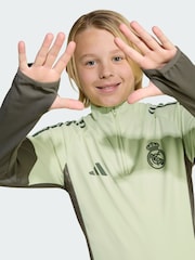 adidas Green Real Madrid Tiro 25 Competition Training Top - Image 3 of 4