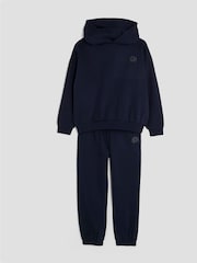 River Island Blue Essentials Hoodie & Joggers Set - Image 2 of 4