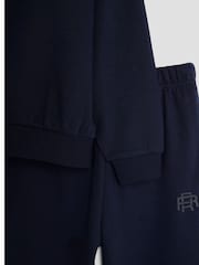 River Island Blue Essentials Hoodie & Joggers Set - Image 3 of 4