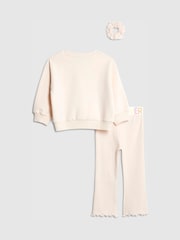 River Island Iconic Bear Sweatshirt & Leggings 3 Piece Set - Imagen 2 de 5