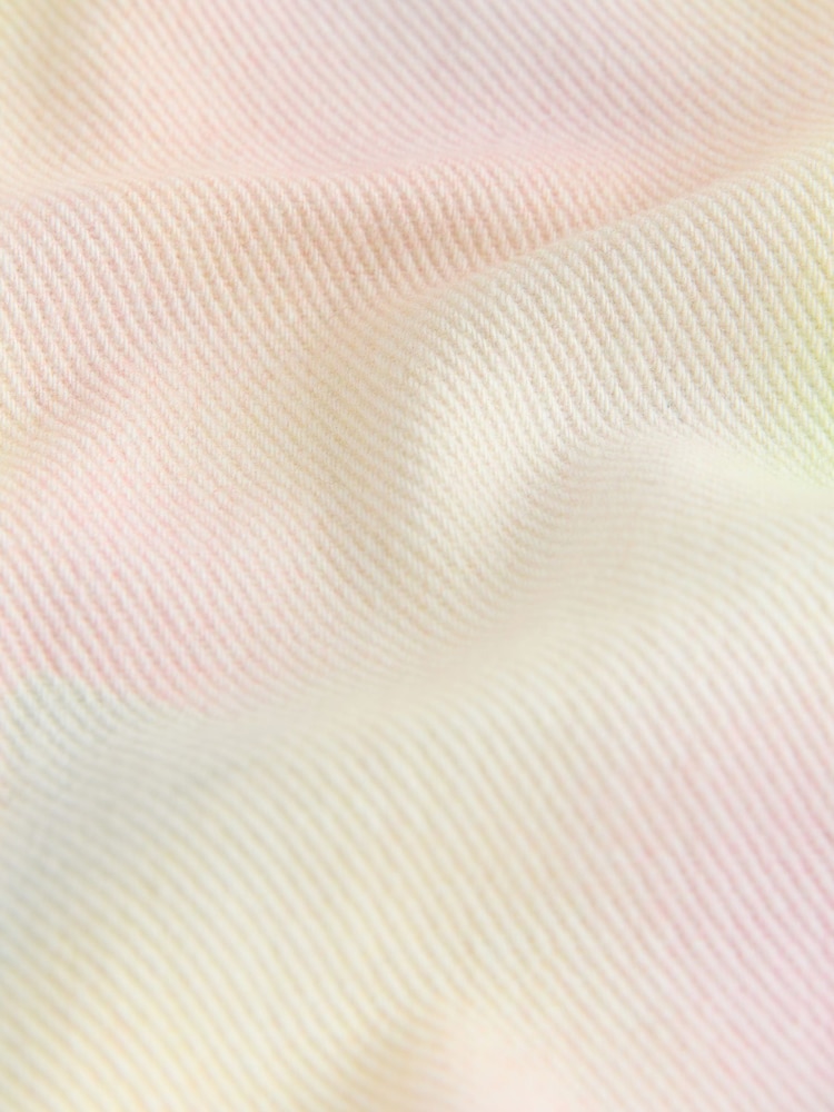 Multi Rainbow Ombre Regular Length Frayed Edge Denim Shorts (3-16yrs) - Image 4 of 4