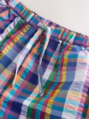 Multicoloured Check Pullon Shorts (3-16yrs) - Image 8 of 8