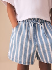Blue/White Stripe Shorts (3-16yrs) - Image 1 of 8