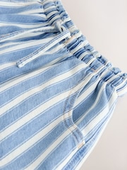 Blue/White Stripe Shorts (3-16yrs) - Image 7 of 8