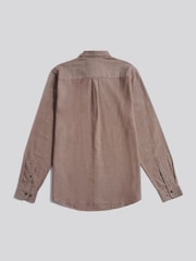 U.S. Polo Assn. Brown Brushed Dobby Shirt - Image 7 of 9