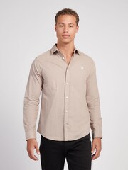 U.S. Polo Assn. Natural Textured Corduroy Shirt - Image 1 of 8