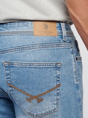 U.S. Polo Assn. Blue Straight Fit Jeans - Image 2 of 9