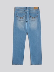 U.S. Polo Assn. Blue Straight Fit Jeans - Image 6 of 9