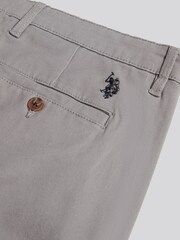 U.S. Polo Assn. Grey Classic Chinos Trousers - Image 9 of 9