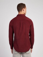 U.S. Polo Assn. Purple Textured Corduroy Shirt - Image 4 of 9