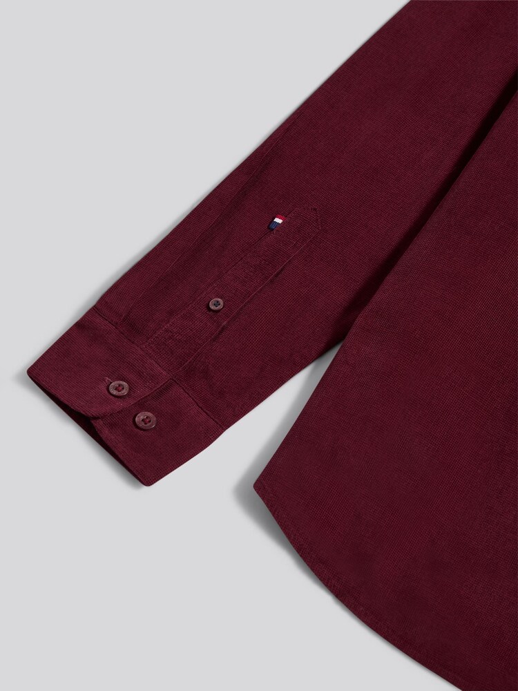 U.S. Polo Assn. Purple Textured Corduroy Shirt - Image 9 of 9