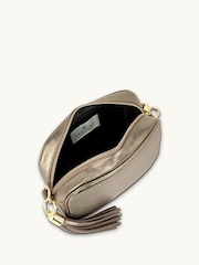 Apatchy Gold The Tassel Leather Cross-Body Bag - Image 6 of 6