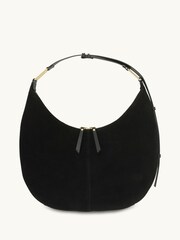 Apatchy Black The Nora Suede Bag - Image 1 of 6