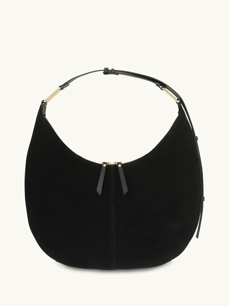 Apatchy Black The Nora Suede Bag - Image 1 of 6