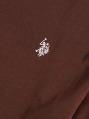 U.S. Polo Assn. Brown Mens Back Graphic T-Shirt - Image 9 of 10