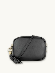Apatchy Black The Tassel Leather Cross-Body Bag - Image 3 of 6