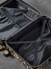 Rock Luggage Savannah Cabin Snow Leopard Suitcase - Image 3 of 5