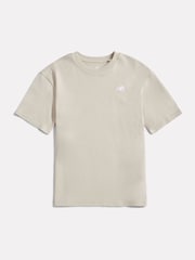 New Balance Brown Jersey Small Logo Cotton T-Shirt - Image 6 of 8