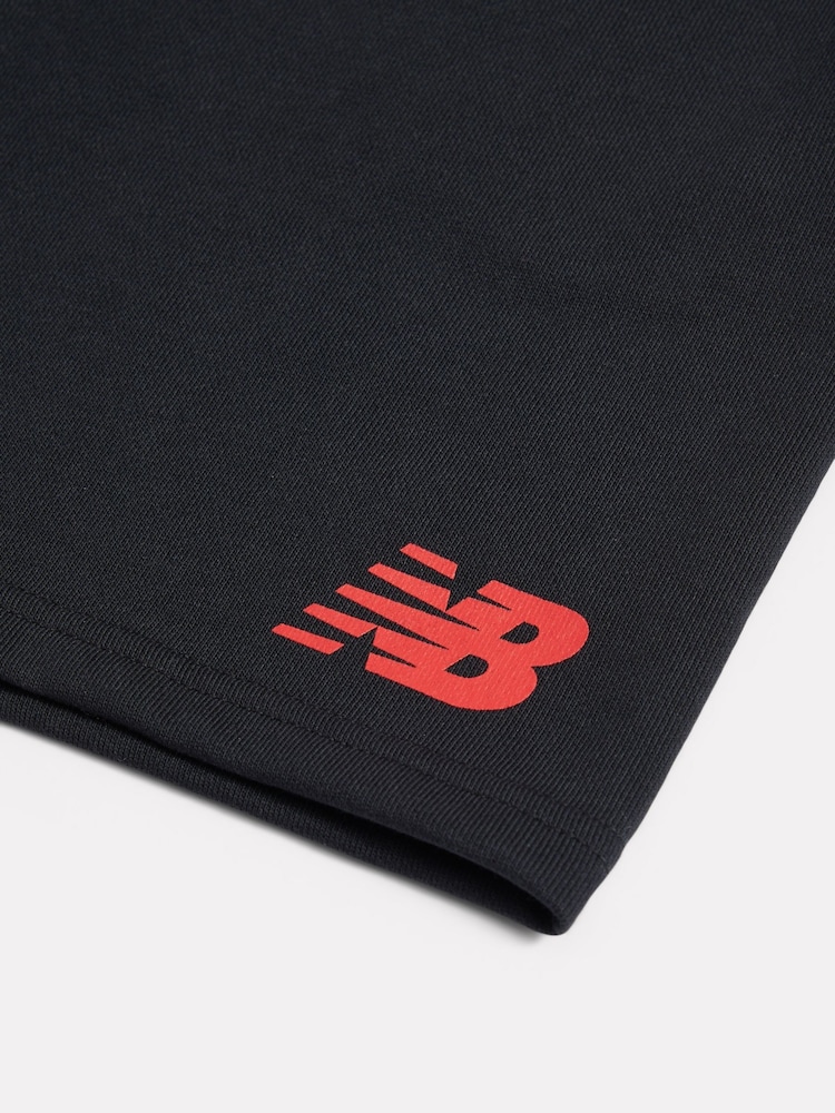 New Balance Black FT Graphic Print Shorts - Image 3 of 3 New Balance Black FT Graphic Print Shorts - Image 3 of 3
