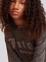 Juicy Couture Black Oversize Hoodie - Image 2 of 8