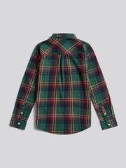 U.S. Polo Assn. Green Checked Buttondown Pocket Shirt - Image 7 of 9