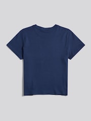 U.S. Polo Assn. Blue Wreath Graphic T-Shirt - Image 6 of 7