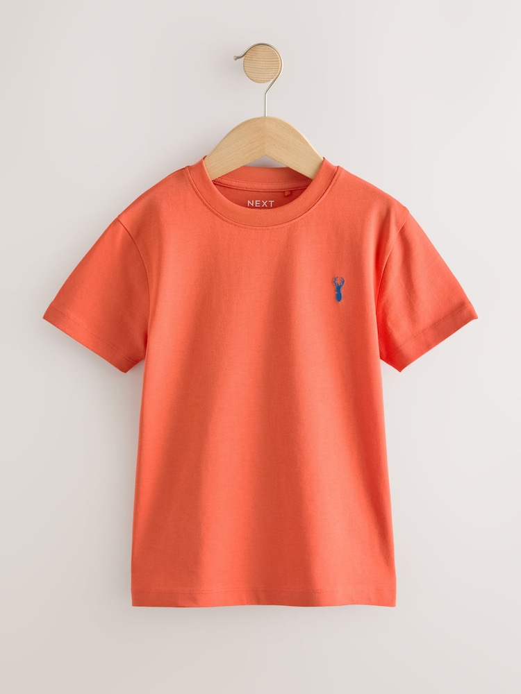 Portocaliu - Mânecă scurtă Tricou (3-16yrs) - Imaginea 1 din 4