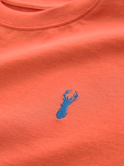 Portocaliu - Mânecă scurtă Tricou (3-16yrs) - Imaginea 3 din 4