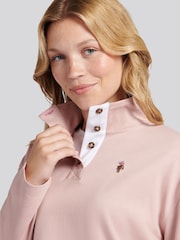 U.S. Polo Assn. Pink Funnel Neck Rugby Shirt - Image 2 of 7