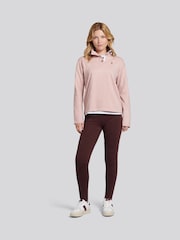 U.S. Polo Assn. Pink Funnel Neck Rugby Shirt - Image 3 of 7